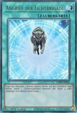 YuGiOh Angriff der Lichtbrigade (V.7) RA02-DE055 Ultimate Rare Deutsch Neu 1st