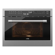 Pemberly Row 24 in. Stainless Steel Convectio...