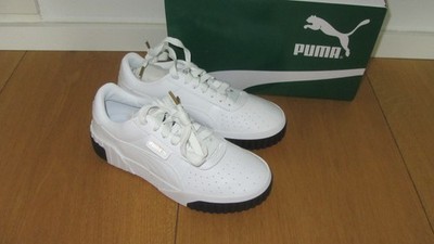 PUMA Cali Damen Sneaker Weiß-Shwarz Gr.38,5 Neu