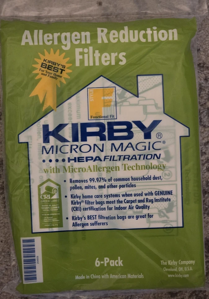 15 Kirby Micron Magic Hepa Filtration Vacuum Bags - Image 2 of 4
