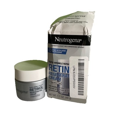 Neutrogena Rapid Wrinkle Repair Retinol Regenerating Cream FRAGRANCE-FREE DAMAGE