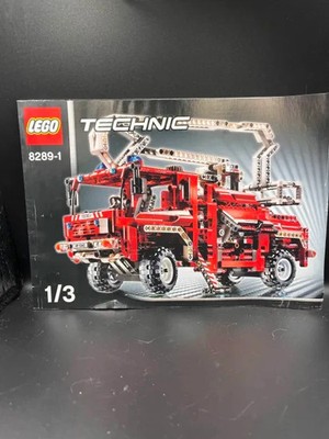LEGO TECHNIC: Fire Truck (8289) Instruction Books Only