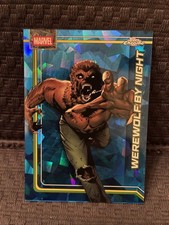 2026 Topps Chrome Sapphire Marvel Werewolf By Night #195