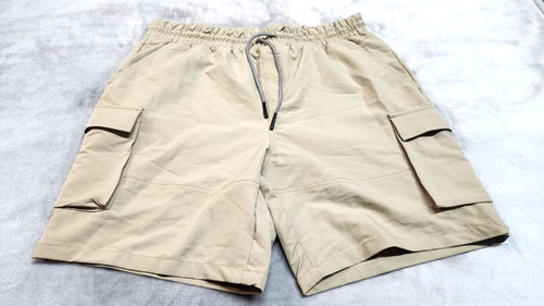 Sovereign Code Men's Size Large Khaki Loop Cargo Shorts NWT