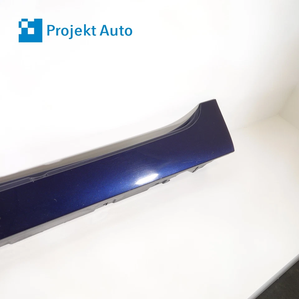 13-19 OEM BMW Left Rocker Panel X10 Tanzanite Blue 640i 650i Gran Coupe F06 - Image 4 of 4
