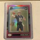 2024 Panini Donruss Optic - Rated Rookie Drake Maye #229 Pink Prizm (RC)