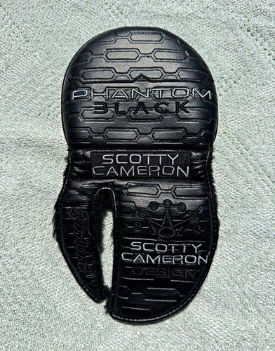 Scotty Cameron Limited Edition Phantom Black Golf Putter Headcover-Brand New