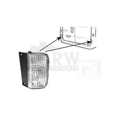 Rückleuchte links für Nissan Primastar Kasten X83 Renault Trafic II Bus JL FL F7