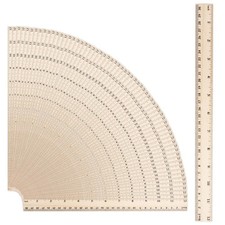 100 Pack Wooden Ruler 12 Inch - Wood Rulers B...