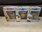FUNKO POP DISNEY PIXAR UP LOT #60 RUSSELL #59 CARL #201 DUG HOT TOPIC EXCLUSIVE