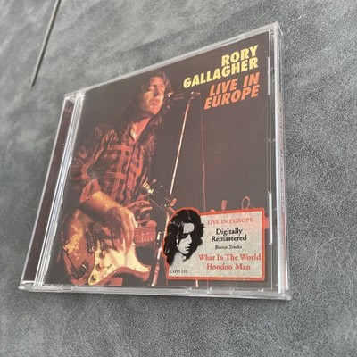 Rory Gallagher- Live In Europe ( CD, Sehr Guter Zustand)