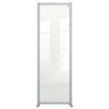 Nobo Premium Plus Clear Acrylic Protective Room Divider Screen Modular System 60