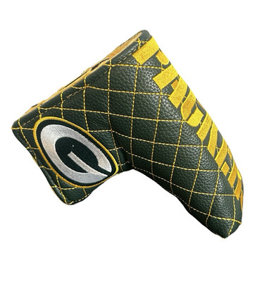 NFL Green Bay Packers Blade Putter Cover Premium Quilted Team Golf Cover NEW