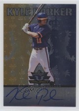 2011 Leaf Valiant Blue 93/99 Kyle Parker #VA-KP1 Auto 0s3