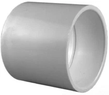 CHARLOTTE PIPE 02100 2000 Slip Coupling 4" PVC Schedule 40 Connection