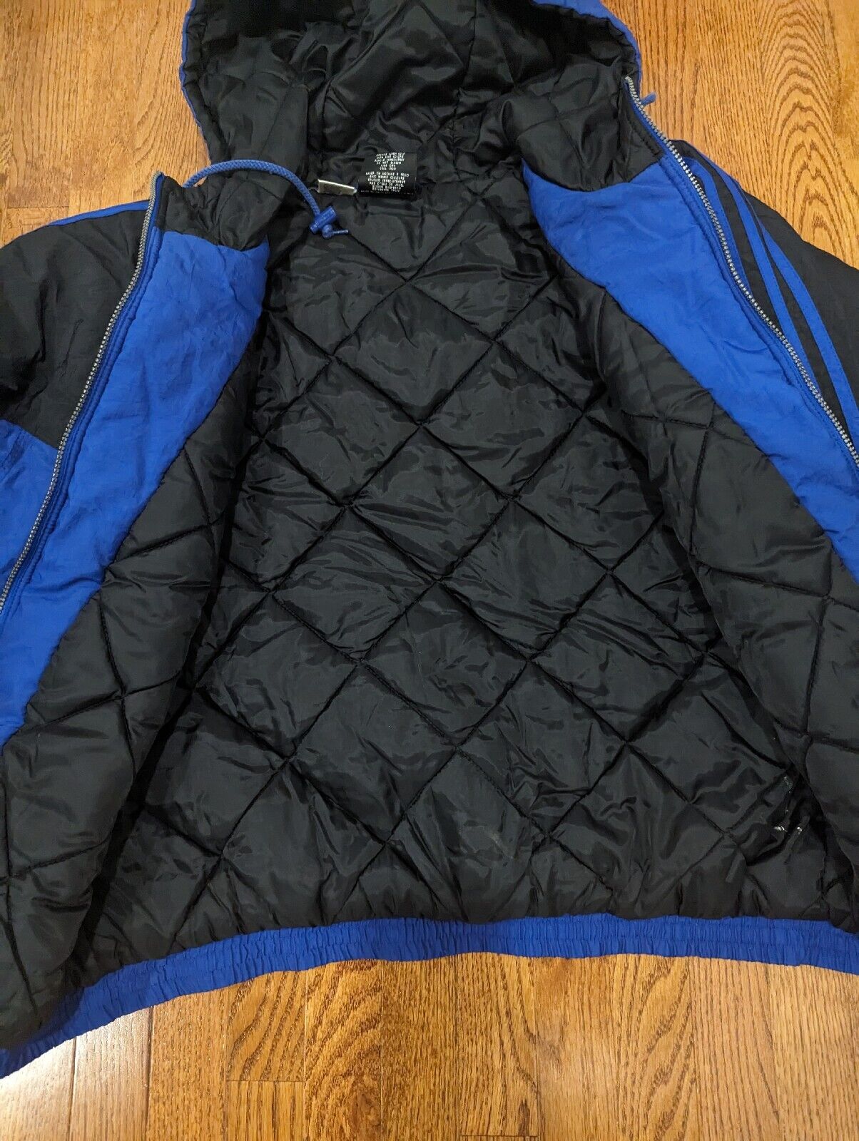 Vintage Adidas Trefoil Puff Quilted Winter Jacket… - image 6