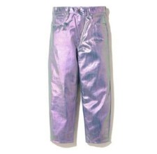 Levis Womens SZ 29 Made  Crafted Barrel Crop Relaxed Ankle Jeans purple balloon