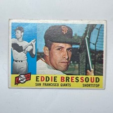 @DC1) 1960 Topps #253 EDDIE BRESSOUD San Francisco Giants VG