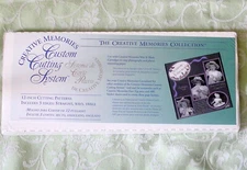 Creative Memories Custom Cutting System 12 inch Patterns Wavy Swell Straight 
