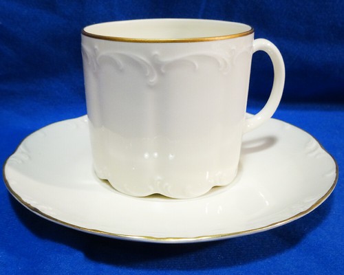 ROSENTHAL LUISA IVORY 5 Piece Place Setting Monbijou Shape NEW NEVER USED - Picture 6 of 10