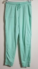 Cute Comfy Girl's Cat  Jack Size XL 14/16 Sweat Pants W/Pockets Minty green