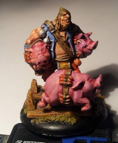 RAR metal Wallace Mason / Cochon Bombardier Ron / Rum & Bones perfectly painted - Picture 2 of 5