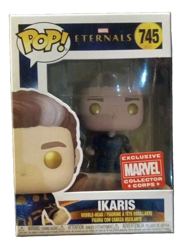 Funko Pop! Marvel Eternals Ikaris #745 Collector Corps Exclusive~Protected