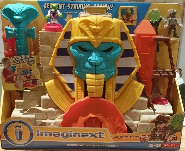 imaginext serpent strike pyramid