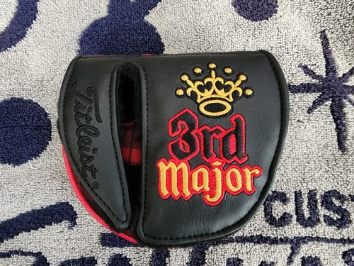 Scotty Cameron 2018 3rd Major Crown British Open Tartan Mallet Putter Headcover⛳