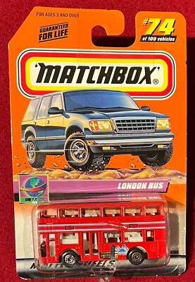 MATCHBOX #74 LONDON BUS ON TOUR. SEE COMBINED OFFERS!