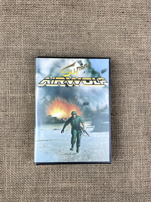 SEHR SELTENES VINTAGE SUPER AIRWOLF SEGA MEGADRIVE SPIEL - RETRO GAMING ARCADE