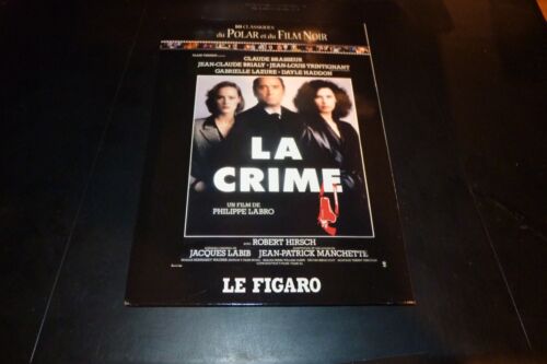 DVD "LA CRIME" Claude BRASSEUR, Jean-Claude BRIALY, Jean-Louis TRINTIGNANT - Zdjęcie 1 z 2