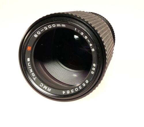 Tokina 80-200mm f/3.5-4.5 macro focusing zoom lens Pentax K mount S#8530364