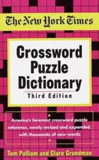 The New York Times Crossword Puzzle Dictionary (Puzzles & Games Reference - GOOD