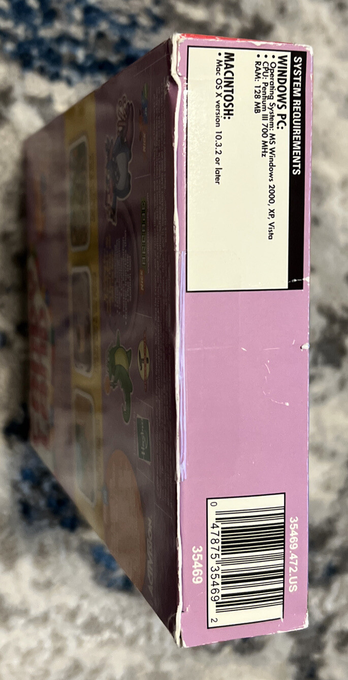 BRAND NEW Dora the Explorer Candyland CANDY LAND PC SEALED RARE NICK