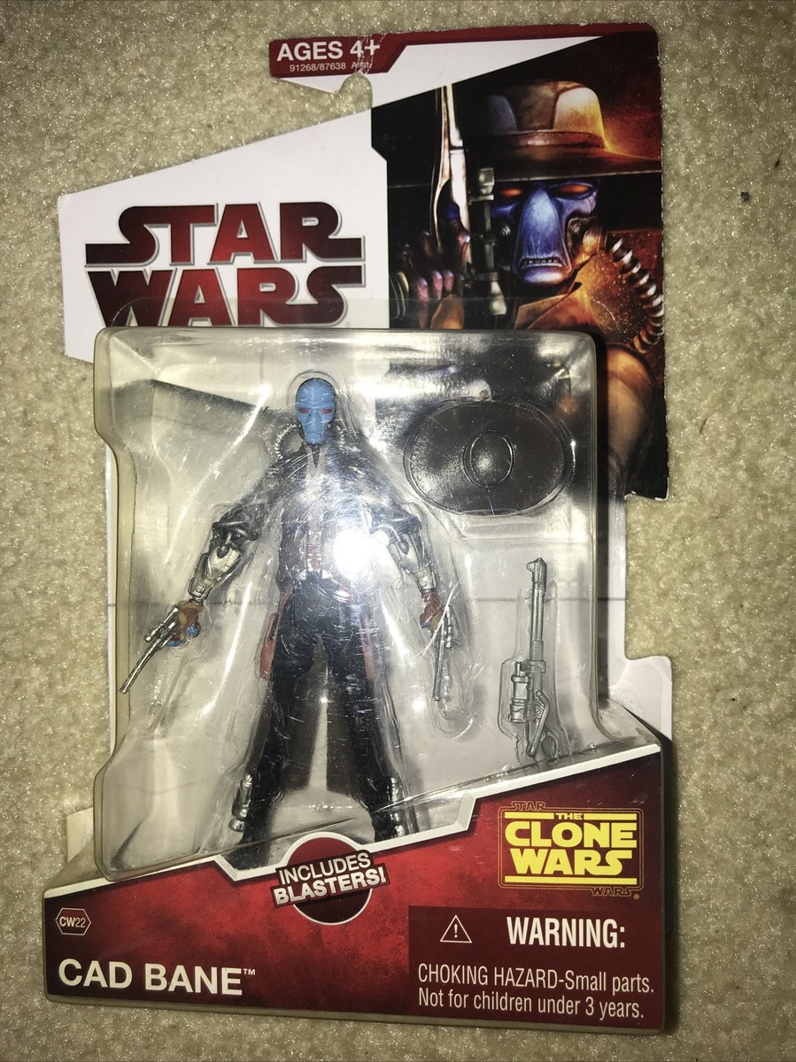 STAR WARS CAD BANE CW22 CLONE WARS 3.75