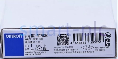 New IN Box Omron NX-AD2608 NX-AD2608 analog input unit FAST SHIP - Picture 2 of 7