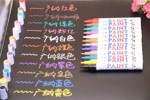 Tire Paint Marker Pen Car Tyre Rubber Permanent Universal Waterproof Oil Based - Picture 12 of 12