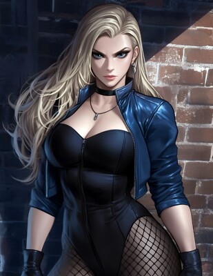 ''Black Canary 3'' 8.5x11 Fine Art Print Limited to Only 20 Hand-Numbered Copies