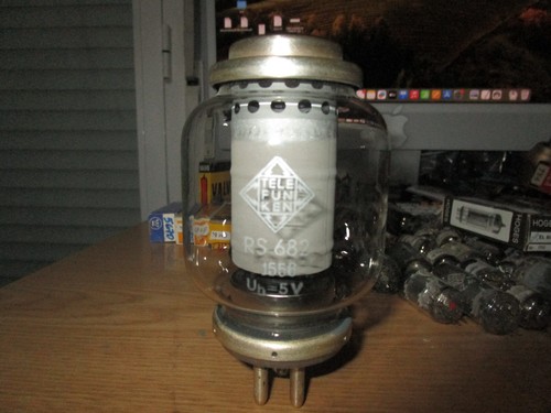 Rare ! Original NOS Lampe Sylvania EY500A (tube valve röhre TSF TV