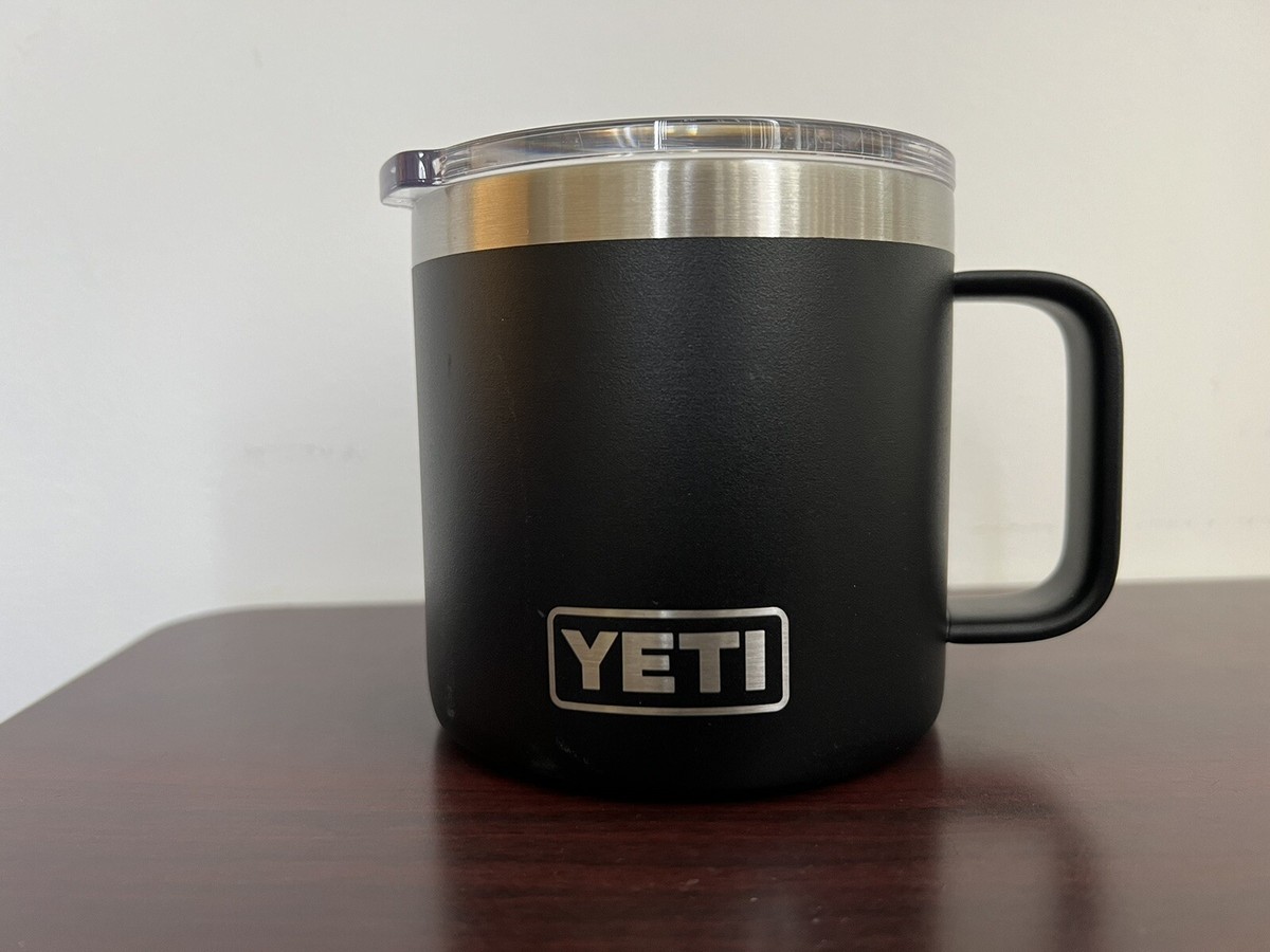 YETI Rambler 14 oz Mug, Stainless Steel with Standard Lid YETI Rambler 14 oz Mug, Stainless Steel with Standard Lid