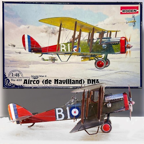 KIT BOMBARDERO ASIENTO DOBLE RODEN 1/48 AIRCO (DE HAVILLAND) PRIMERA GUERRA MUNDIAL Nº422 - Imagen 1 de 7