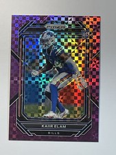 2022 Panini Prizm Kaiir Elam #374 Purple Power RC  SN49