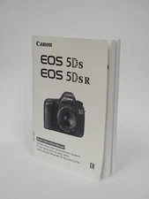 Canon EOS 5Dsr Instruction Owners Manual EOS 5Ds Book  NEW