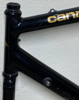 1989 Cannondale SR500 Black Lightning Frame Fork 3.0 Aluminum 56CM