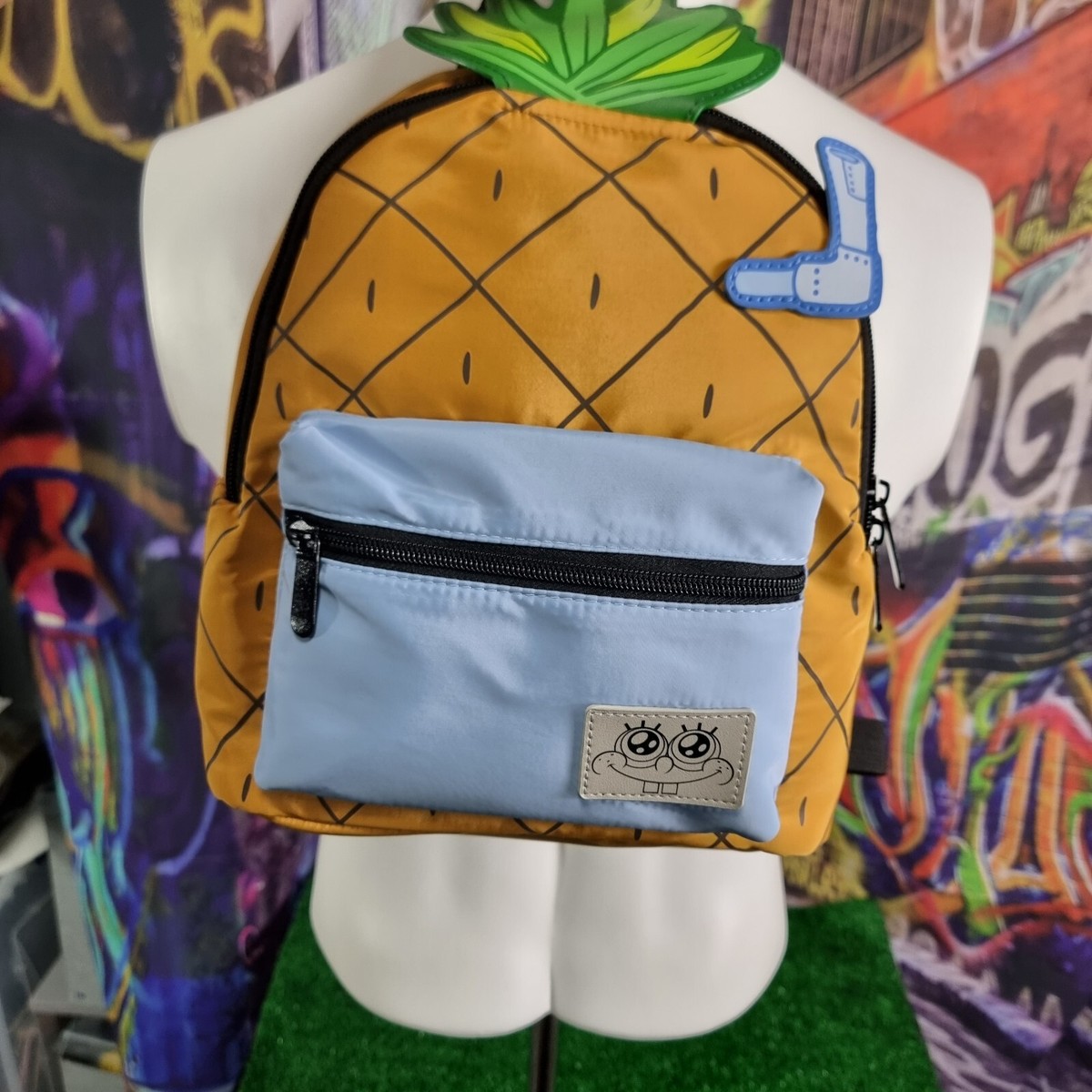 NWT Loungefly Spongebob Squarepants Pineapple House Backpack ? In Stock - NICKELODEON SPONGEBOB SQUAREPANTS PINEAPPLE HOUSE  main image 4