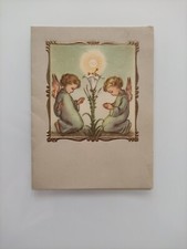 Prima Comunione Bigliettino Bomboniera S7 Santino Holy Card 