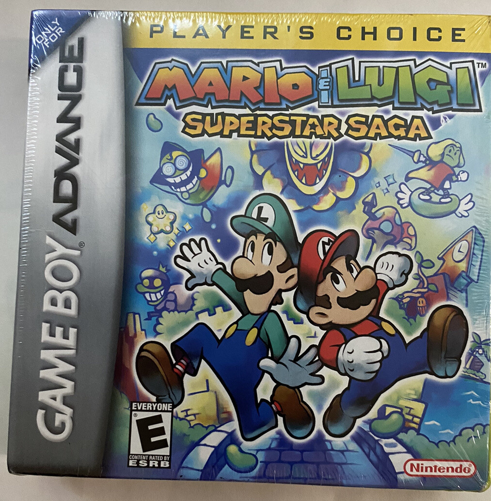 Mario Luigi: Superstar Saga (Game Boy Advance, 2003) for sale