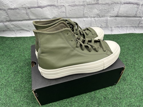 Converse A07131C Women’s Size 9 CTAS LIFT HI Utility/Egret/Silver - Picture 2 of 7