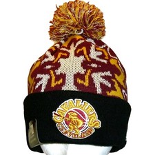 Cleveland Cavaliers Mens New Era Adult Beanie Pom Winter Hat Cap New Nba